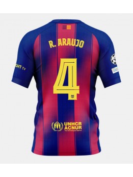 Barcelona Ronald Araujo #4 Domaci Dres 2025-26 Kratak Rukavima
